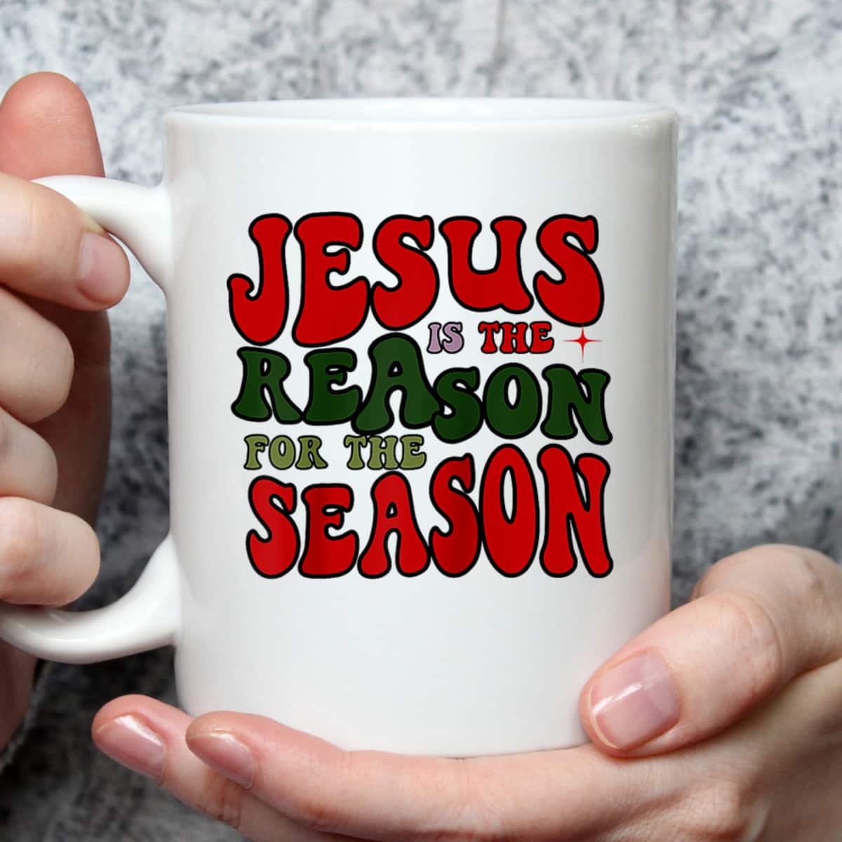 Christian Christmas Jesus The Reason Xmas Holiday Season T-Shirt