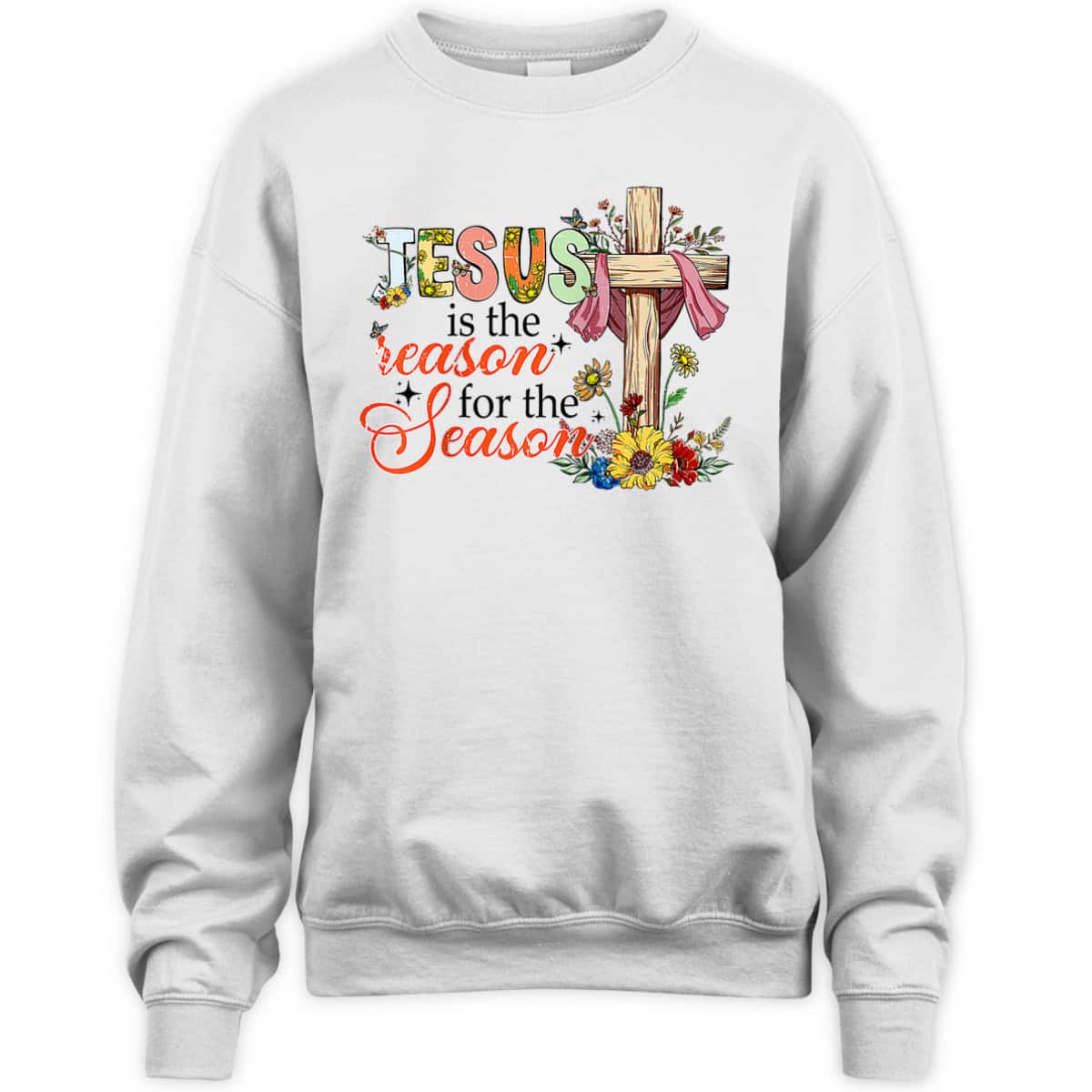 Christmas Xmas Christian Jesus The Reason Holiday Season T-Shirt