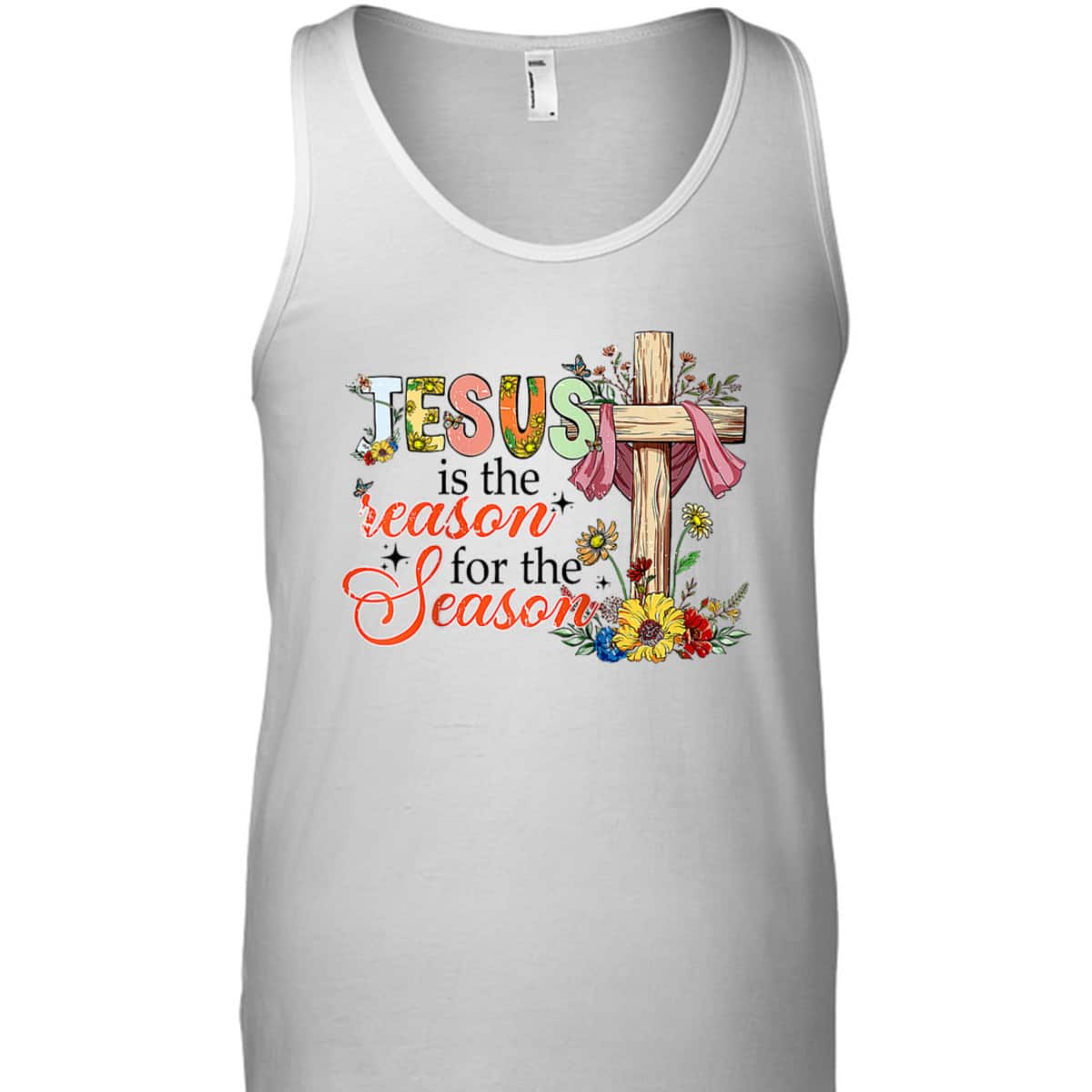 Christmas Xmas Christian Jesus The Reason Holiday Season T-Shirt