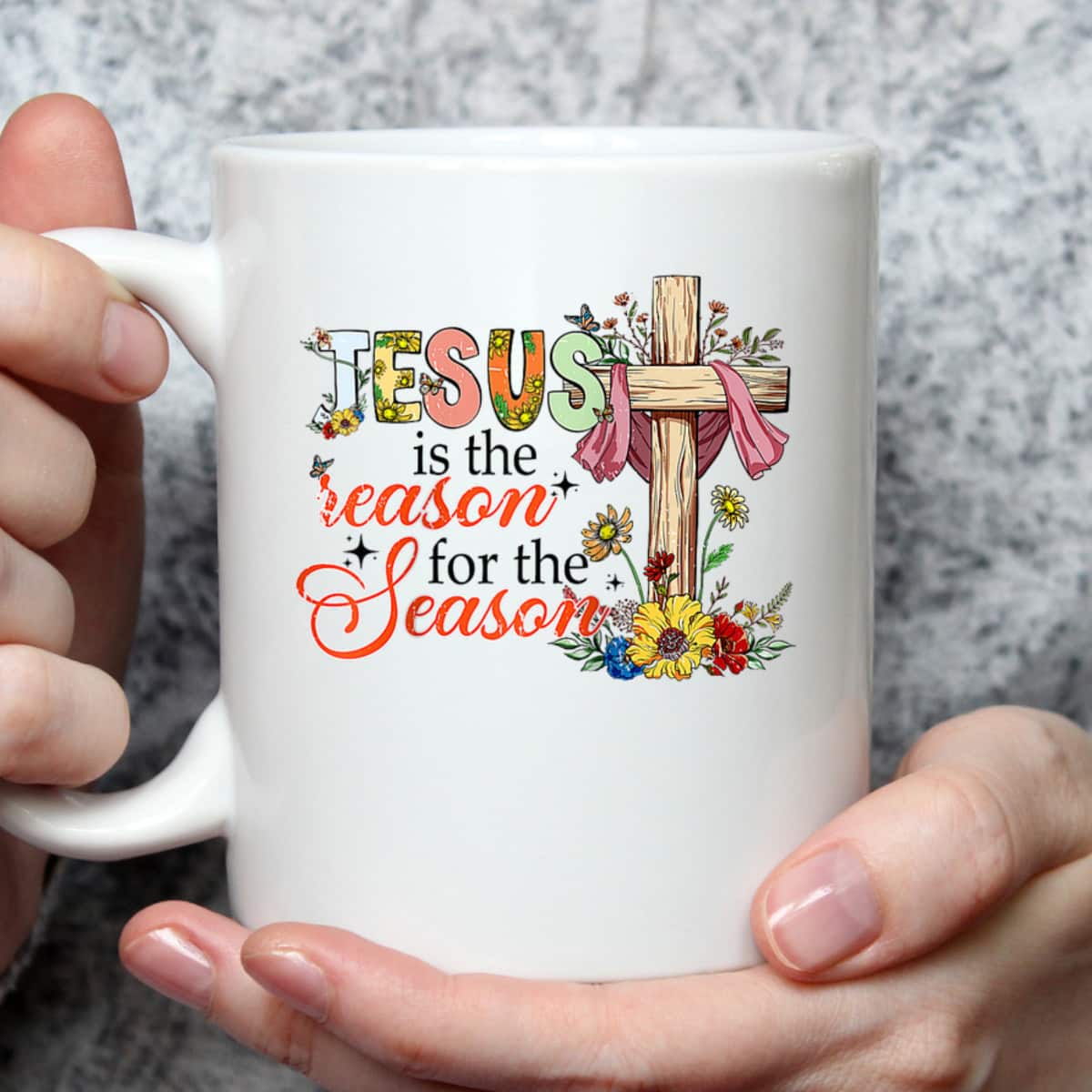 Christmas Xmas Christian Jesus The Reason Holiday Season T-Shirt