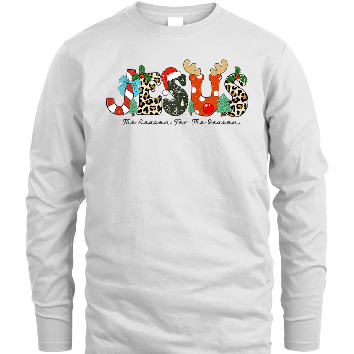 Christian Jesus The Reason For The Season Xmas Holiday Christmas T-Shirt Christian Jesus The Reason For The Season Xmas Holiday Christmas T-Shirt