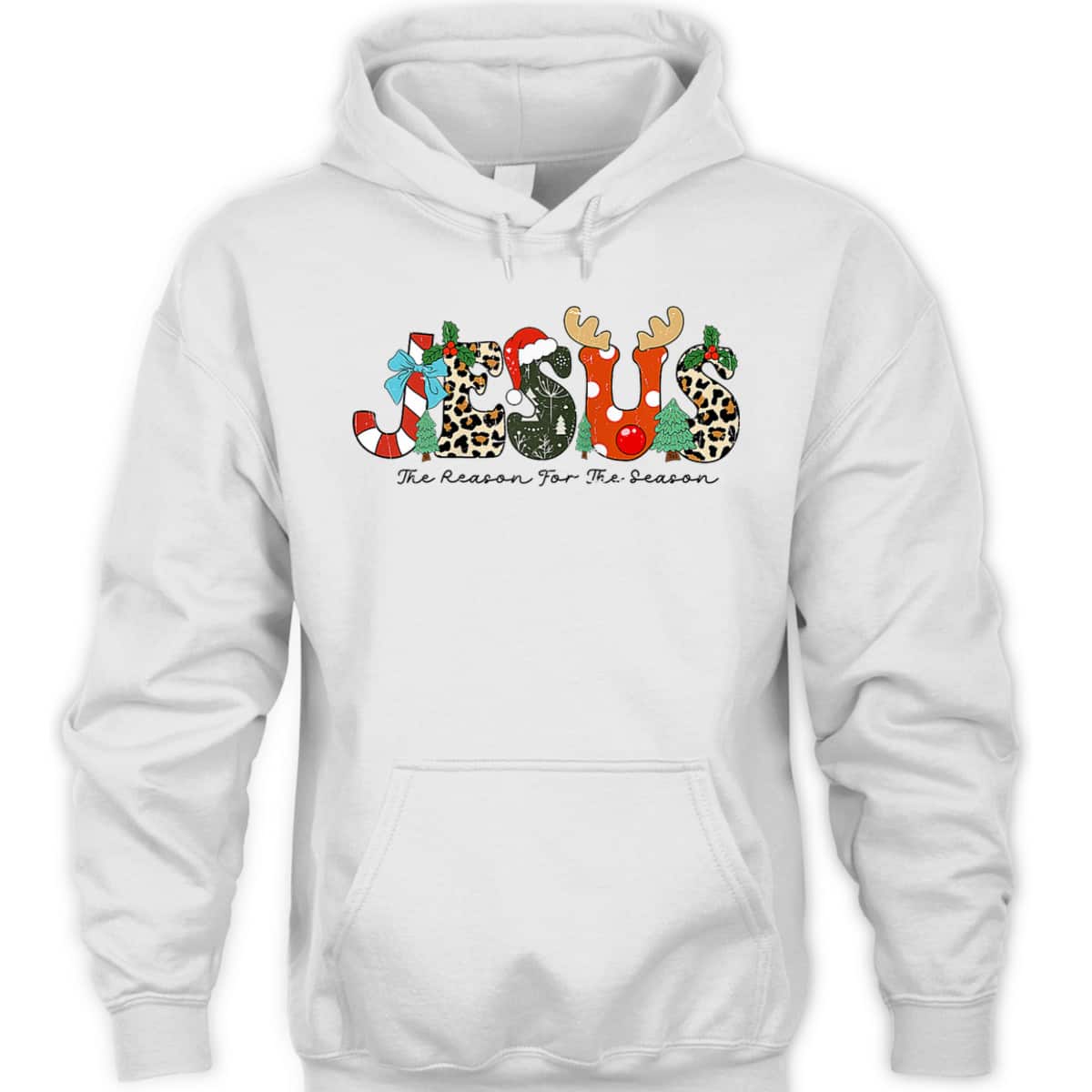 Christian Jesus The Reason For The Season Xmas Holiday Christmas T-Shirt