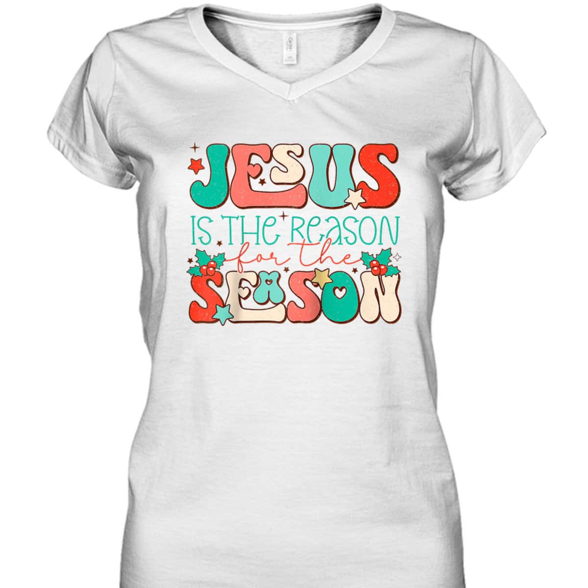 Holiday Season Christmas Christian Jesus The Reason Xmas T-Shirt Holiday Season Christmas Christian Jesus The Reason Xmas T-Shirt