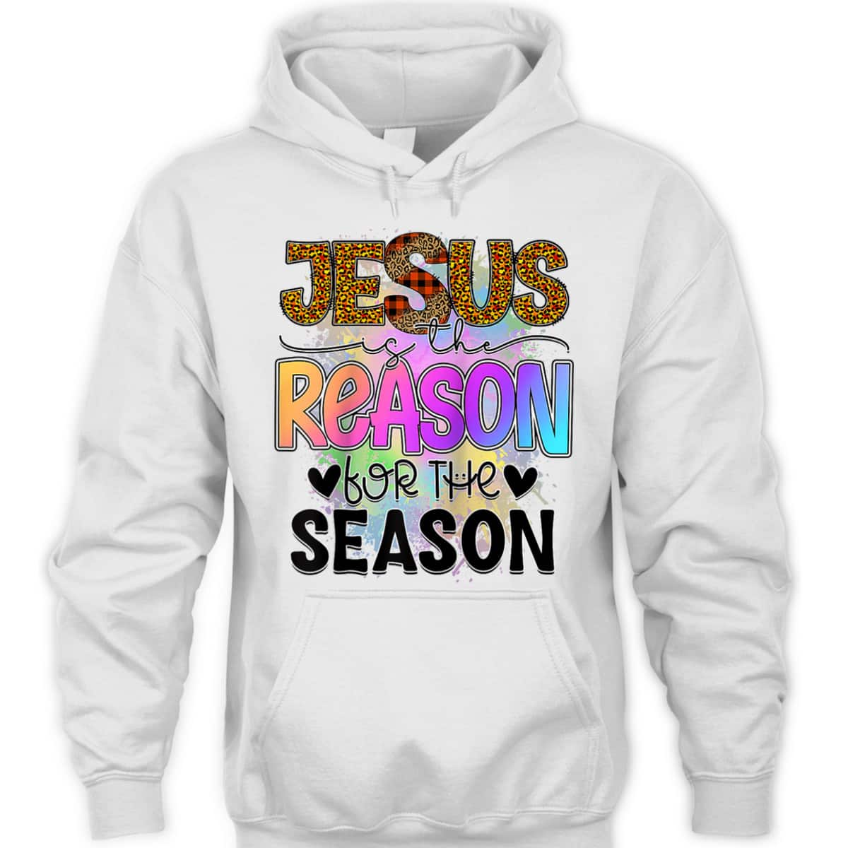 Jesus The Reason Christian Xmas Holiday Season Christmas T-Shirt