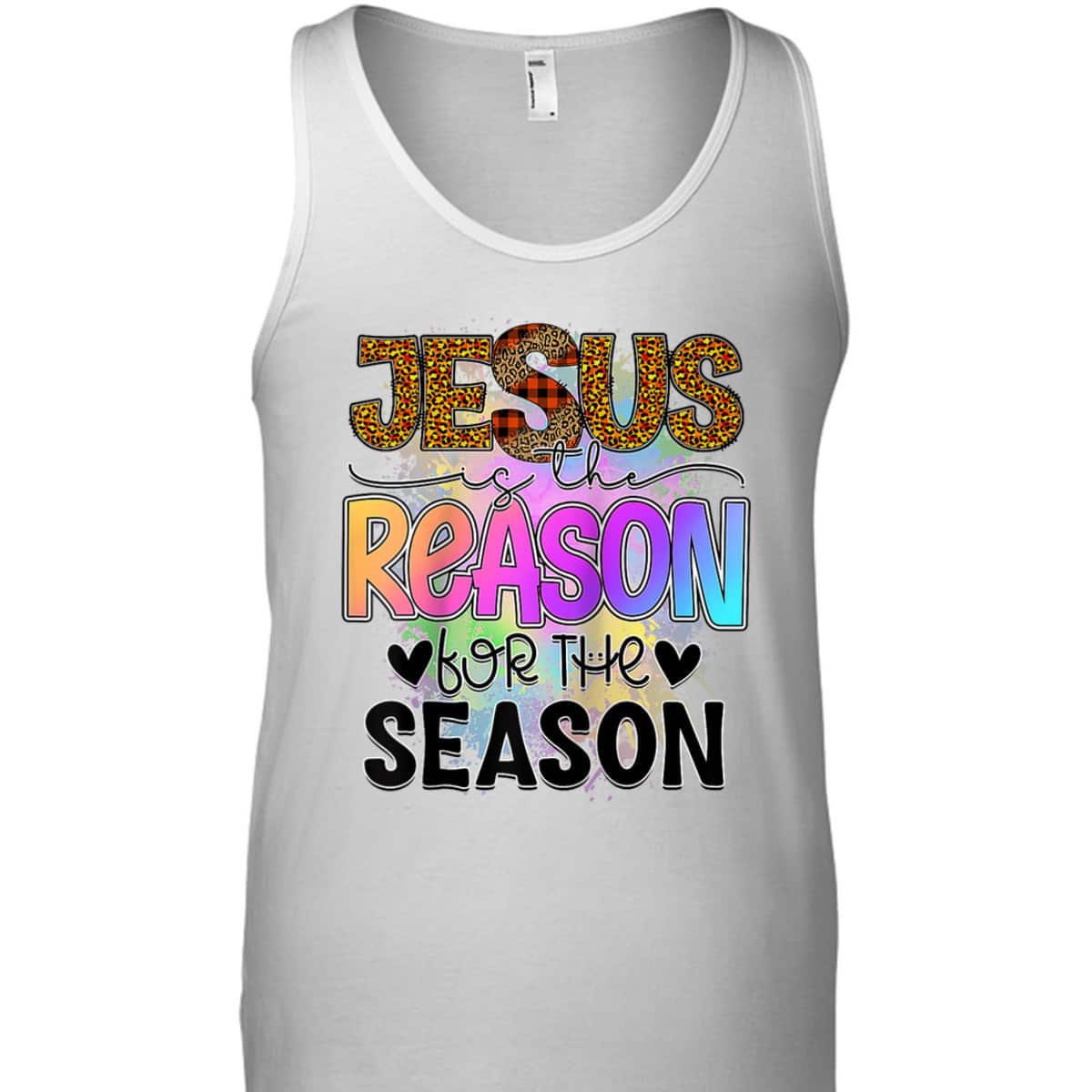 Jesus The Reason Christian Xmas Holiday Season Christmas T-Shirt