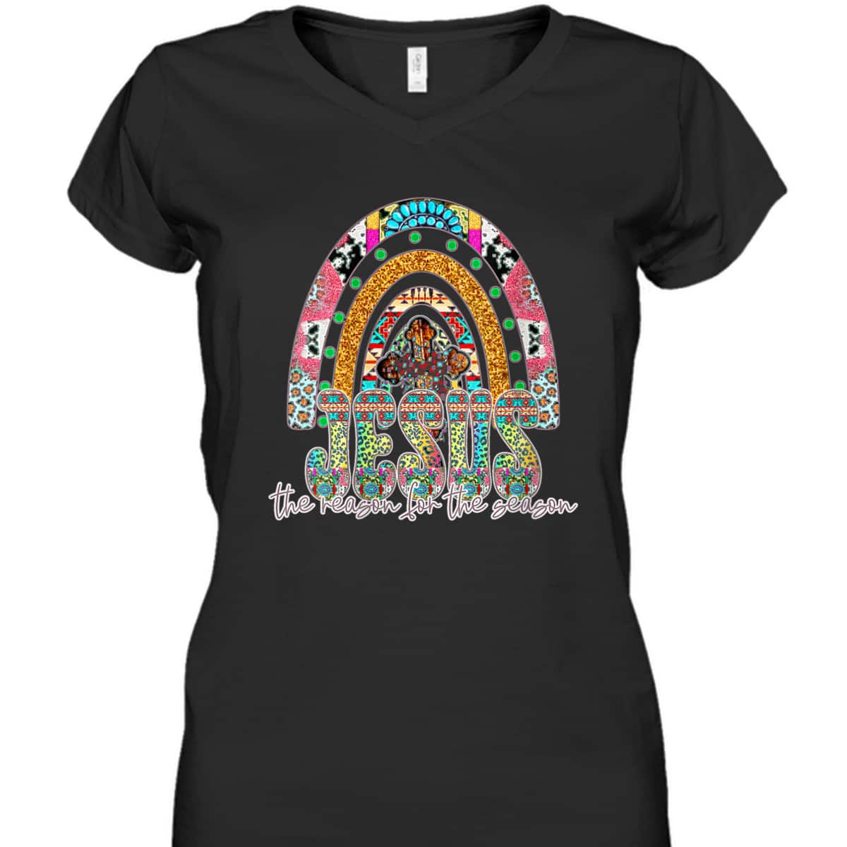 Jesus The Reason For The Season Christian Xmas Holiday Season Christmas T-Shirt Jesus The Reason For The Season Christian Xmas Holiday Season Christmas T-Shirt