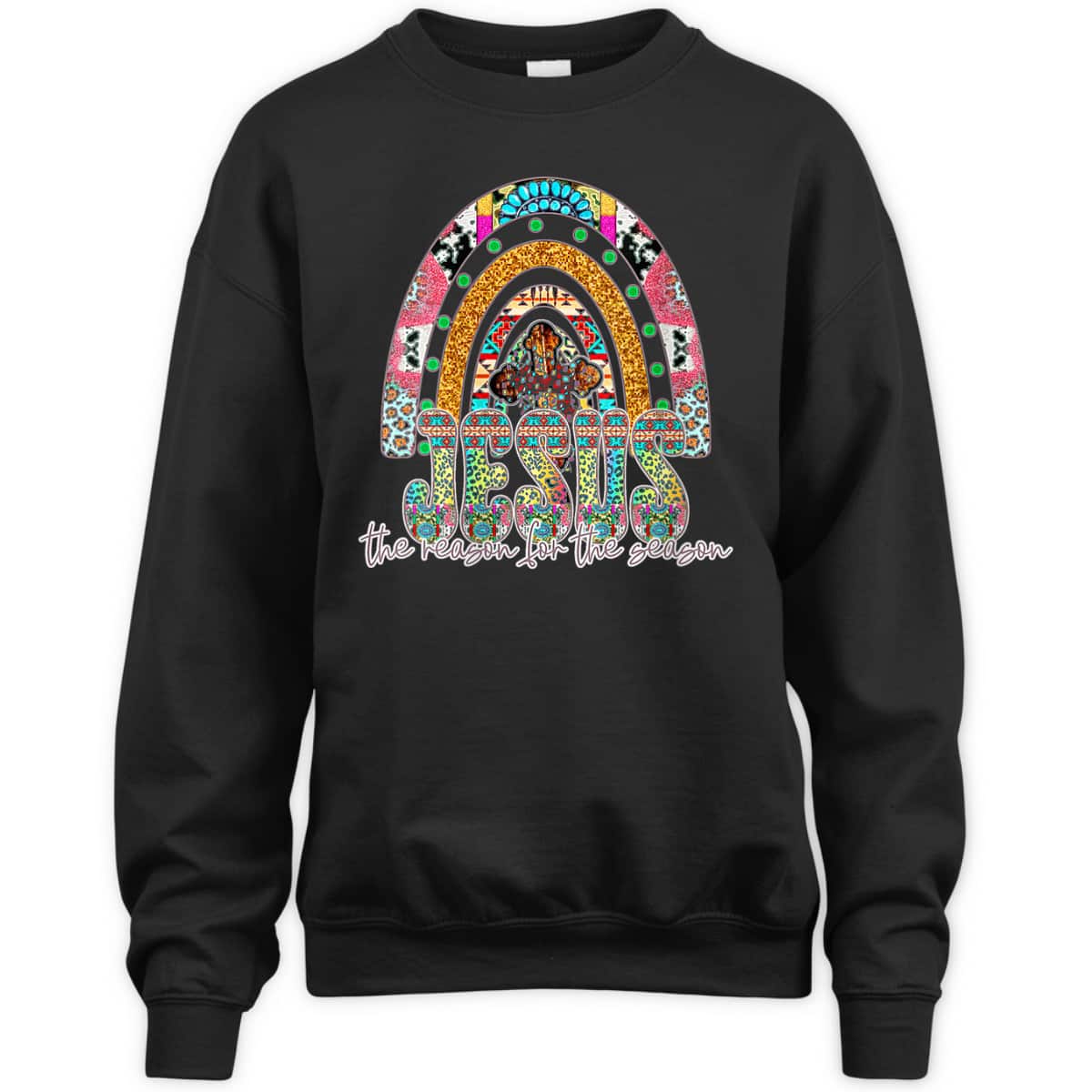 Jesus The Reason For The Season Christian Xmas Holiday Season Christmas T-Shirt Jesus The Reason For The Season Christian Xmas Holiday Season Christmas T-Shirt