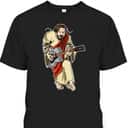 Rocker Jesus With Guitar Funny Christian Rockstar Jesus T-Shirt Rocker Jesus With Guitar Funny Christian Rockstar Jesus T-Shirt
