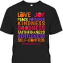 Fruit Of The Spirit Galatians 522 Bible Verse Christian T-Shirt Fruit Of The Spirit Galatians 522 Bible Verse Christian T-Shirt