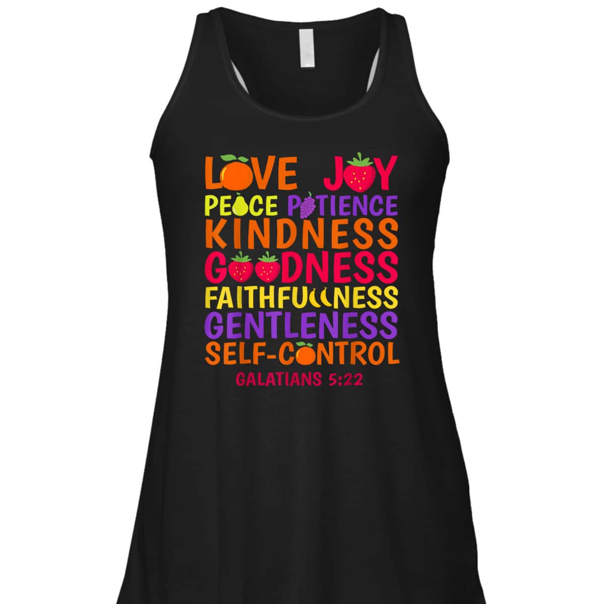 Fruit Of The Spirit Galatians 522 Bible Verse Christian T-Shirt Fruit Of The Spirit Galatians 522 Bible Verse Christian T-Shirt