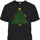 Christian Christmas Lover Bible Names Of Jesus Tree Xmas T-Shirt Christian Christmas Lover Bible Names Of Jesus Tree Xmas T-Shirt