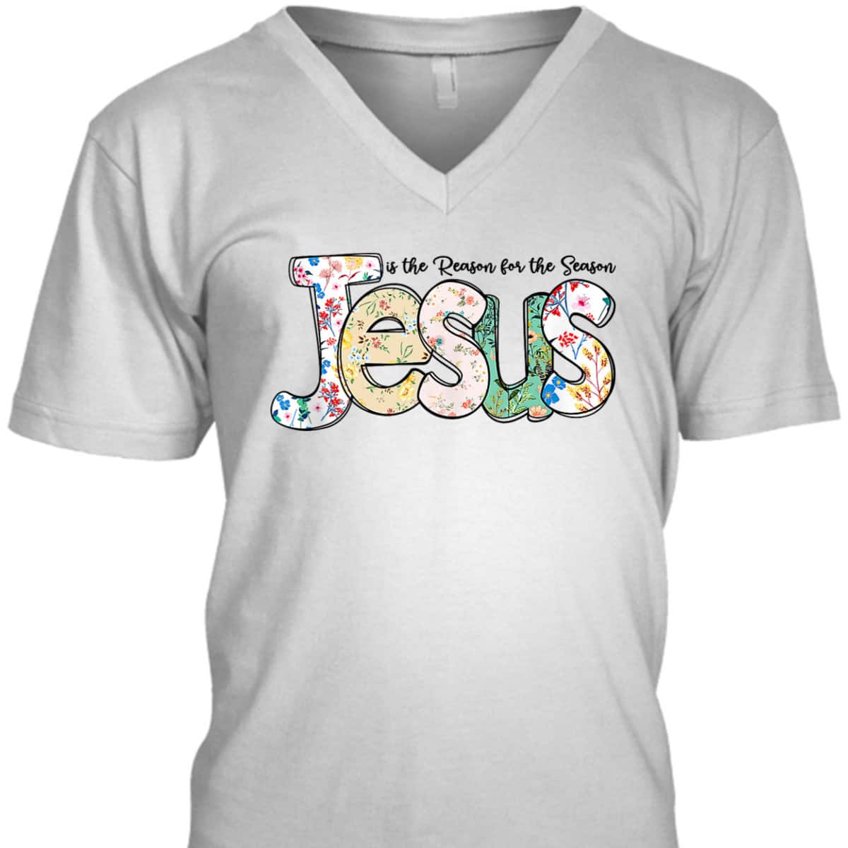 Jesus The Reason Christian Xmas Holiday Christmas T-Shirt Jesus The Reason Christian Xmas Holiday Christmas T-Shirt
