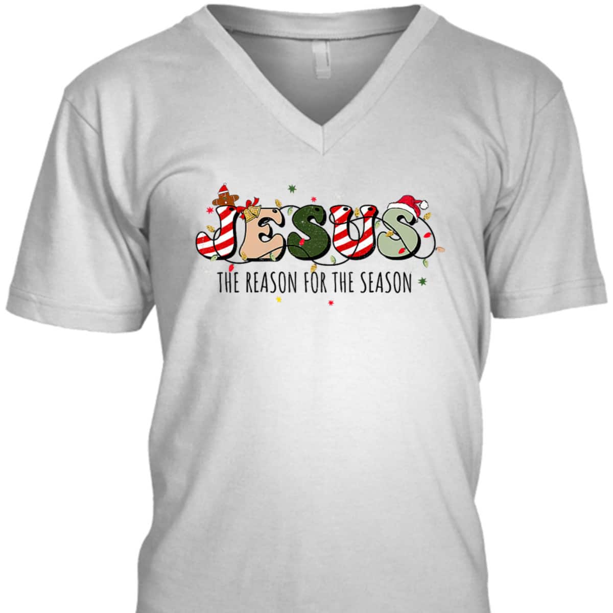 Christian Jesus The Reason Holiday Season Christmas Xmas T-Shirt Christian Jesus The Reason Holiday Season Christmas Xmas T-Shirt