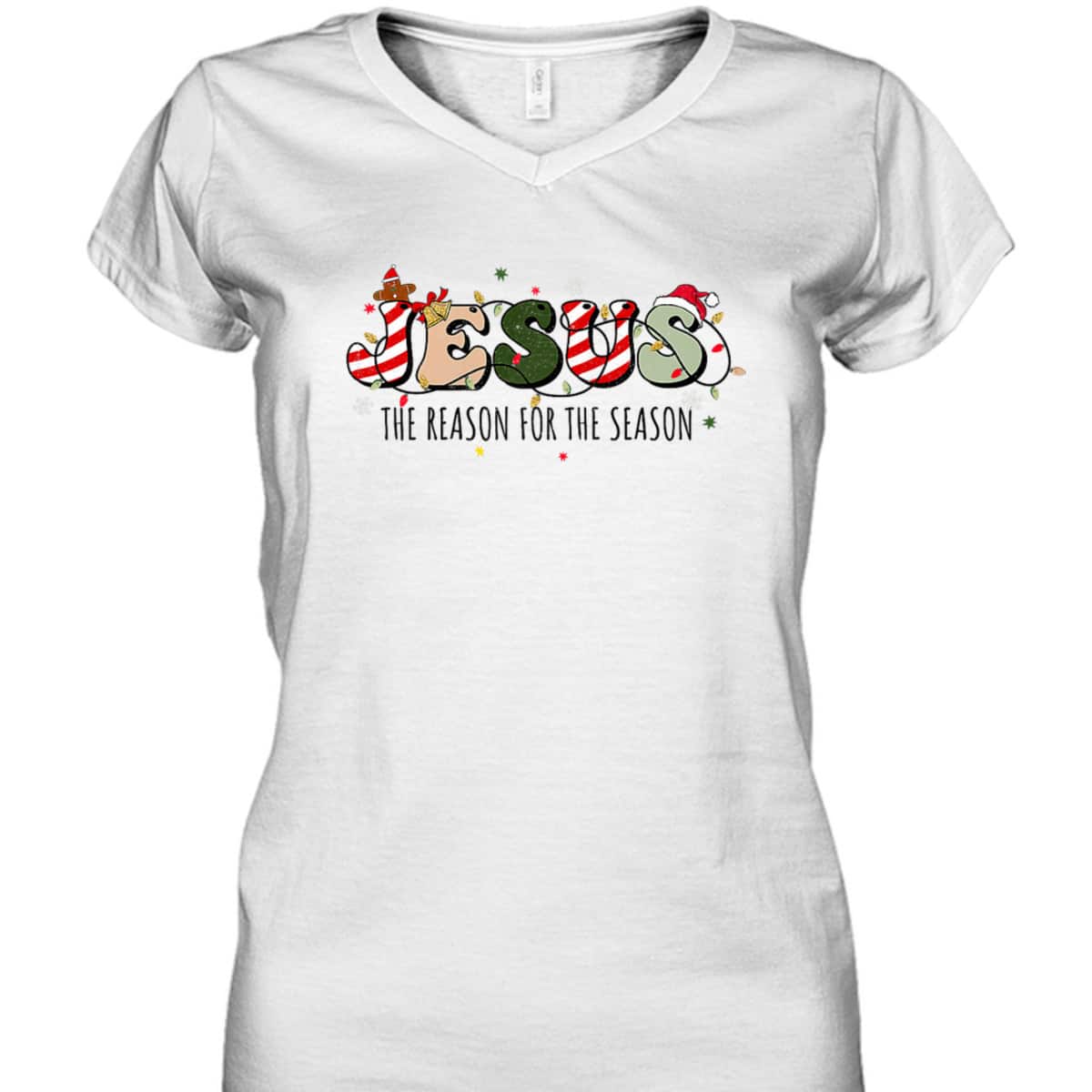 Christian Jesus The Reason Holiday Season Christmas Xmas T-Shirt Christian Jesus The Reason Holiday Season Christmas Xmas T-Shirt