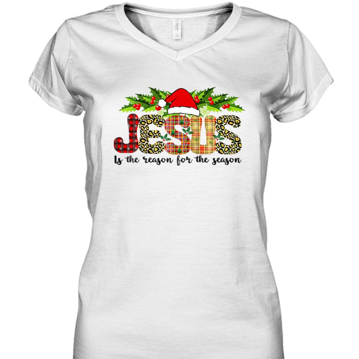 Christian Jesus The Reason For The Season Holiday Season Christmas Xmas T-Shirt