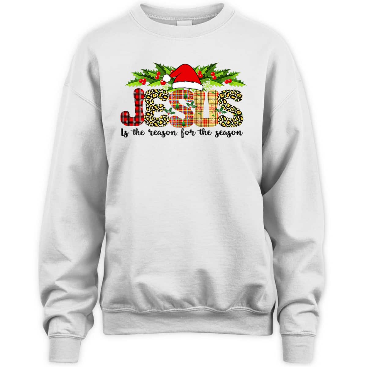 Christian Jesus The Reason For The Season Holiday Season Christmas Xmas T-Shirt