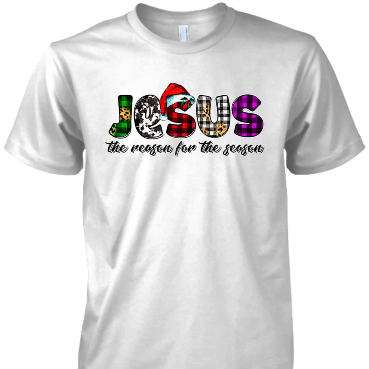 Jesus The Reason Xmas Holiday Season Christmas Christian Religious T-Shirt Jesus The Reason Xmas Holiday Season Christmas Christian Religious T-Shirt