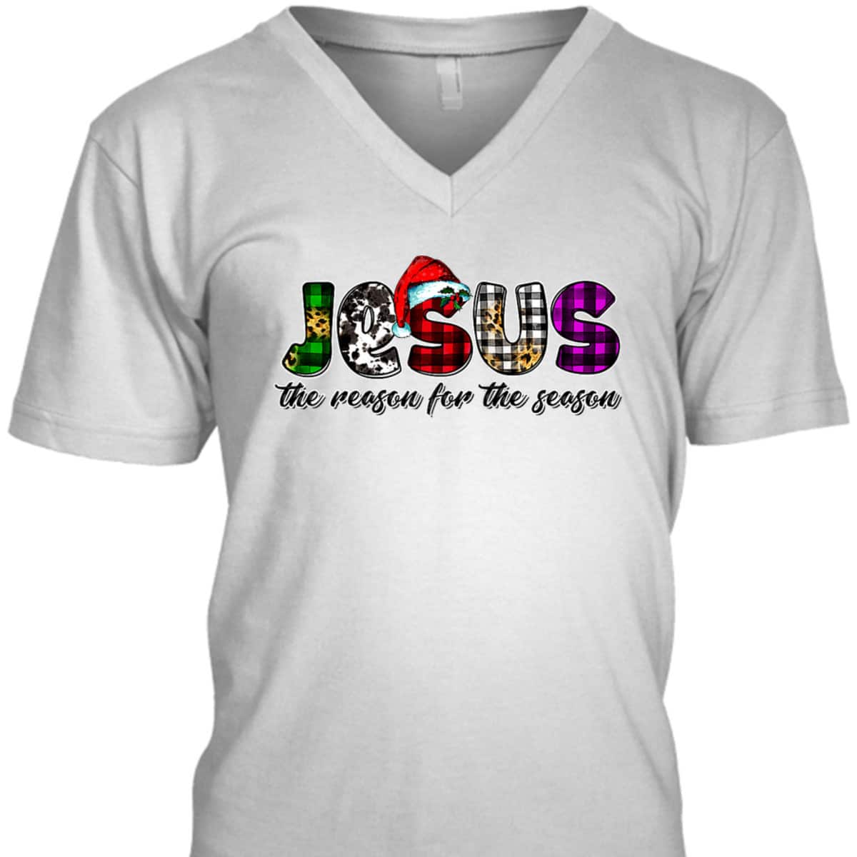 Jesus The Reason Xmas Holiday Season Christmas Christian Religious T-Shirt Jesus The Reason Xmas Holiday Season Christmas Christian Religious T-Shirt