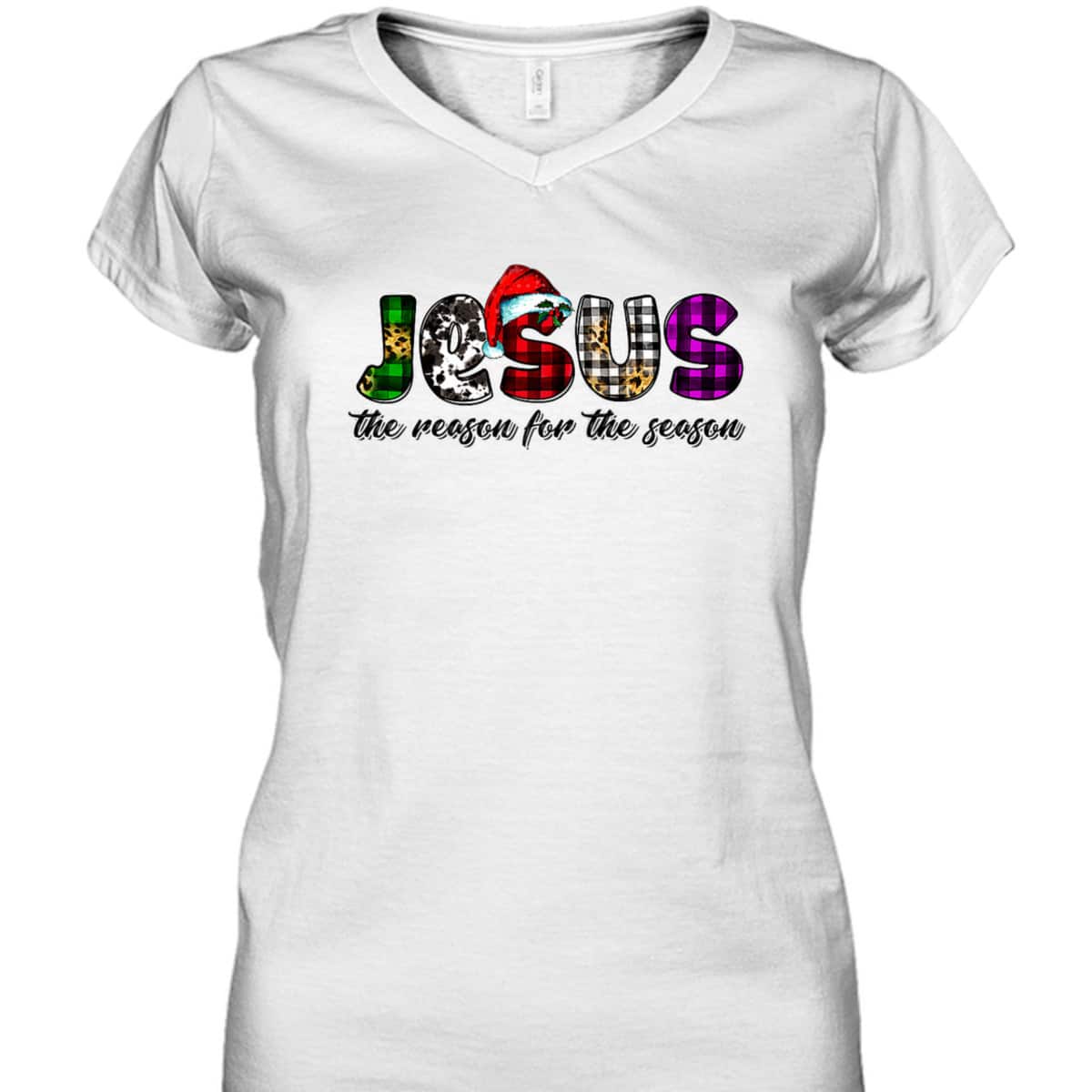 Jesus The Reason Xmas Holiday Season Christmas Christian Religious T-Shirt Jesus The Reason Xmas Holiday Season Christmas Christian Religious T-Shirt