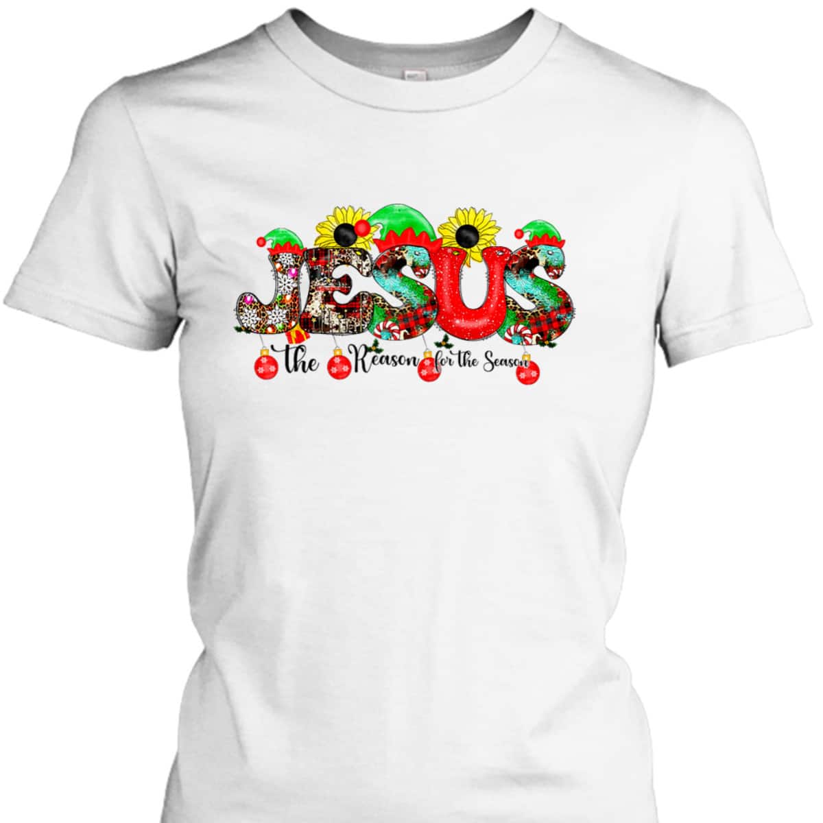 Christian Xmas Jesus The Reason For The Season Holiday Christmas T-Shirt Christian Xmas Jesus The Reason For The Season Holiday Christmas T-Shirt