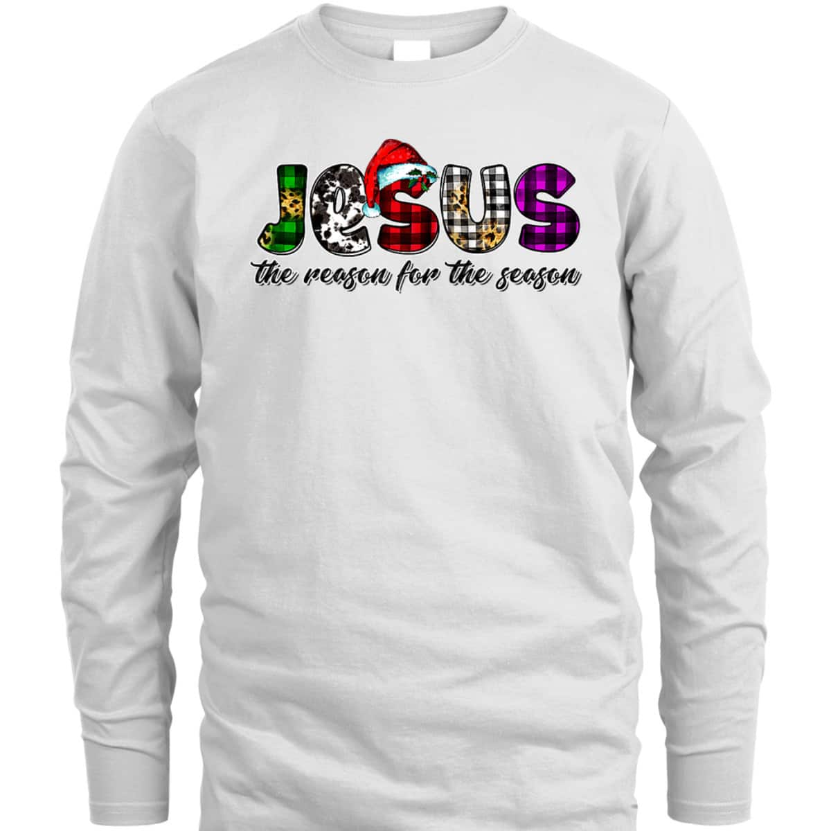 Jesus The Reason Xmas Holiday Season Christmas Christian Religious T-Shirt Jesus The Reason Xmas Holiday Season Christmas Christian Religious T-Shirt