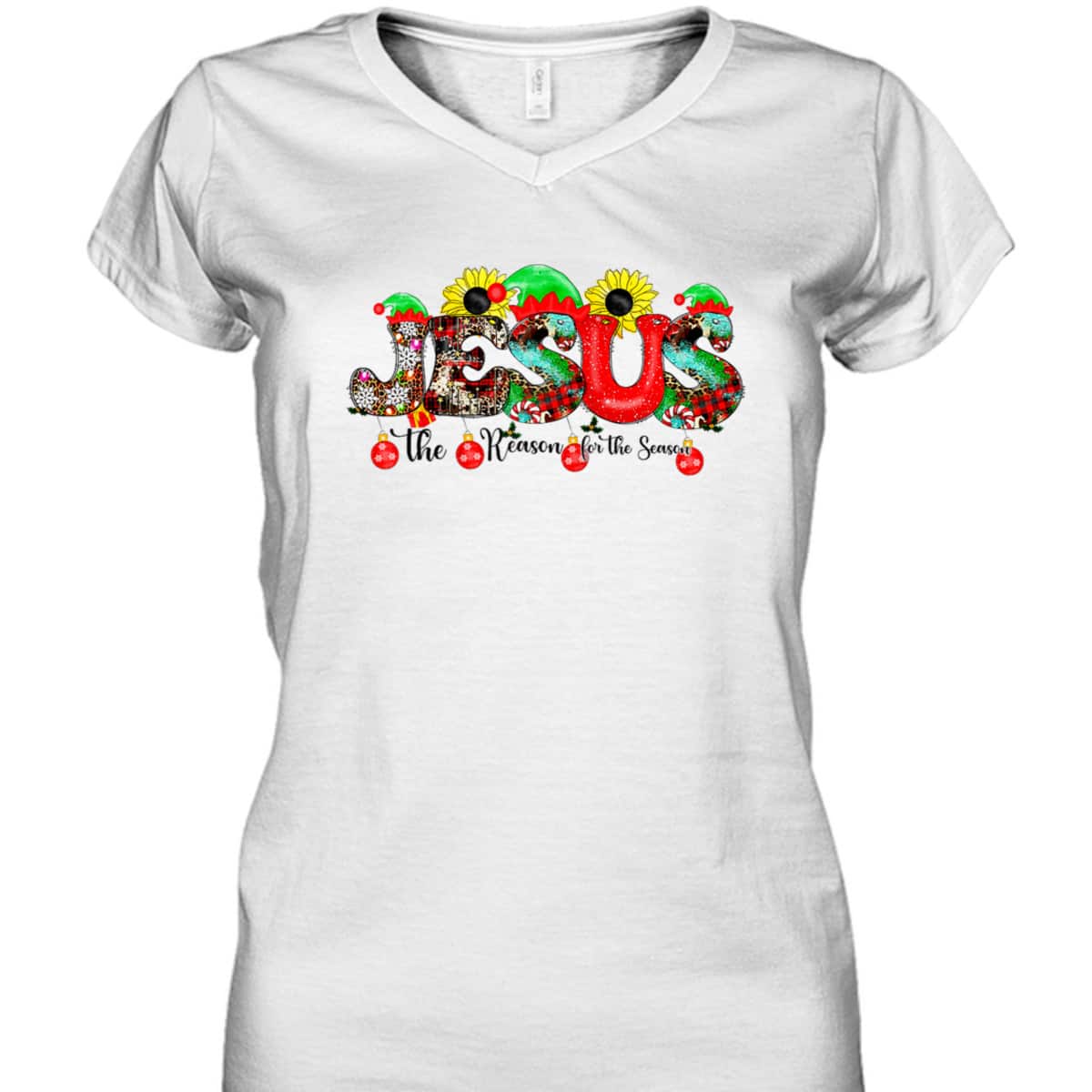 Christian Xmas Jesus The Reason For The Season Holiday Christmas T-Shirt
