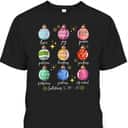 Christmas Decoration Balls And Christian Bible Verse T-Shirt Christmas Decoration Balls And Christian Bible Verse T-Shirt