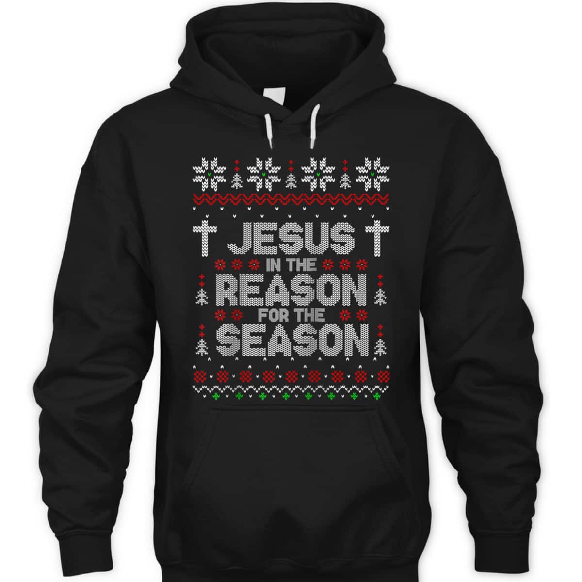 Christian Jesus The Reason Xmas Holiday Season Christmas Religious T-Shirt