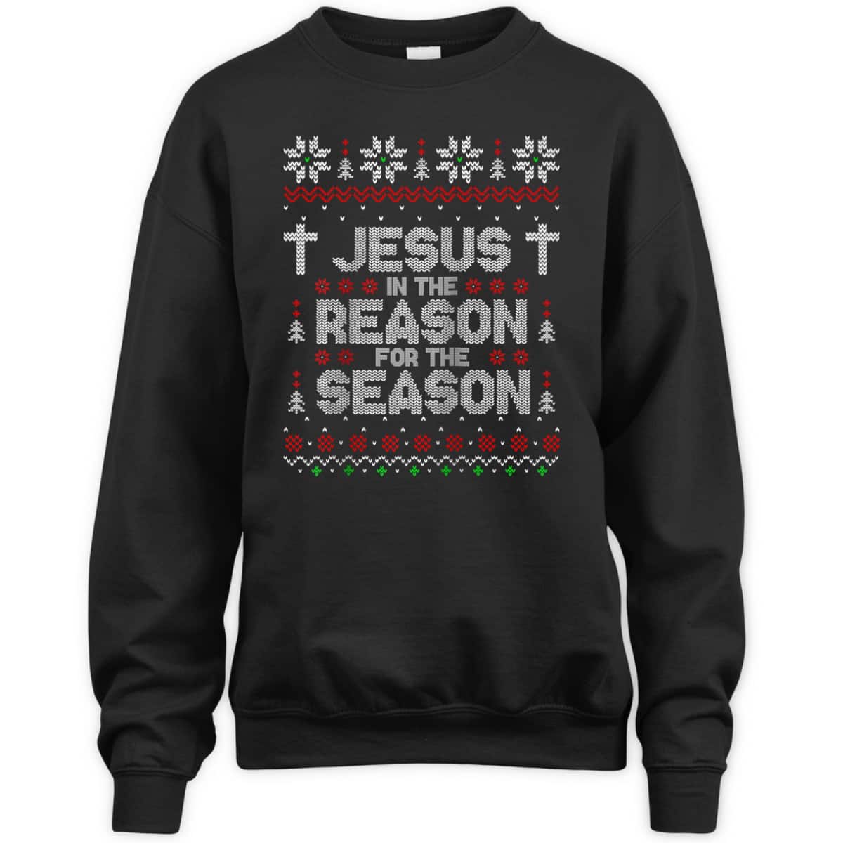 Christian Jesus The Reason Xmas Holiday Season Christmas Religious T-Shirt Christian Jesus The Reason Xmas Holiday Season Christmas Religious T-Shirt