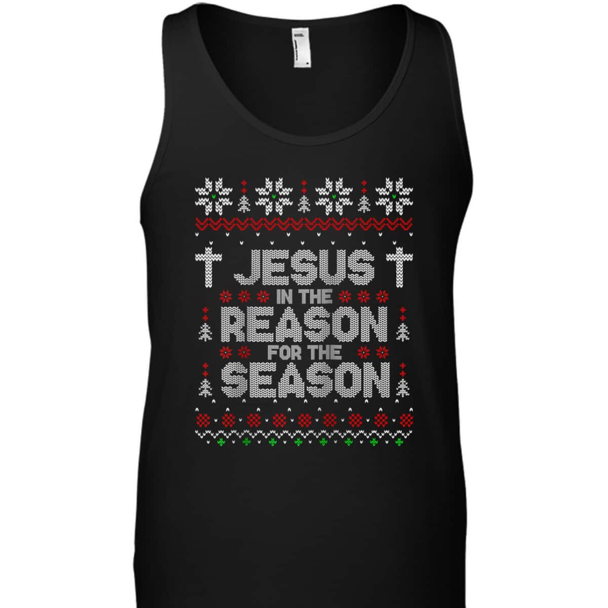 Christian Jesus The Reason Xmas Holiday Season Christmas Religious T-Shirt Christian Jesus The Reason Xmas Holiday Season Christmas Religious T-Shirt