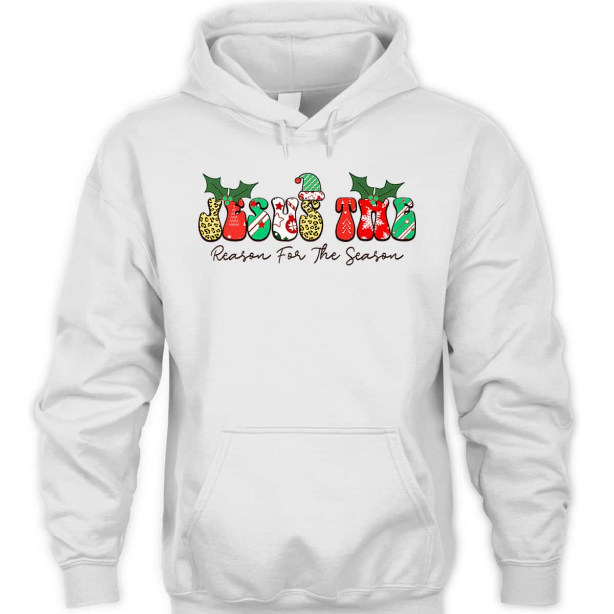 Jesus The Reason For The Season Christian Xmas Holiday Season Christmas Religious T-Shirt