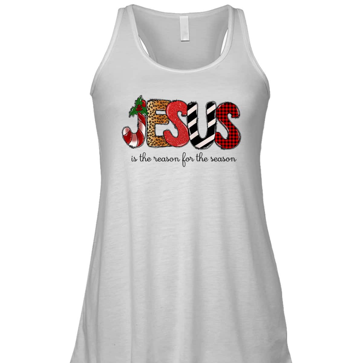 Jesus The Reason Xmas Holiday Season Christmas Religious Christian T-Shirt