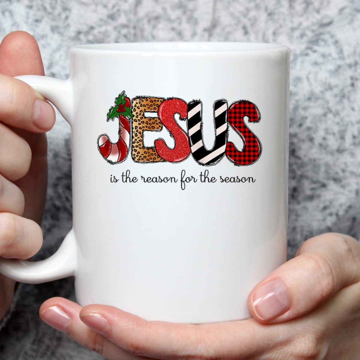 Jesus The Reason Xmas Holiday Season Christmas Religious Christian T-Shirt Jesus The Reason Xmas Holiday Season Christmas Religious Christian T-Shirt