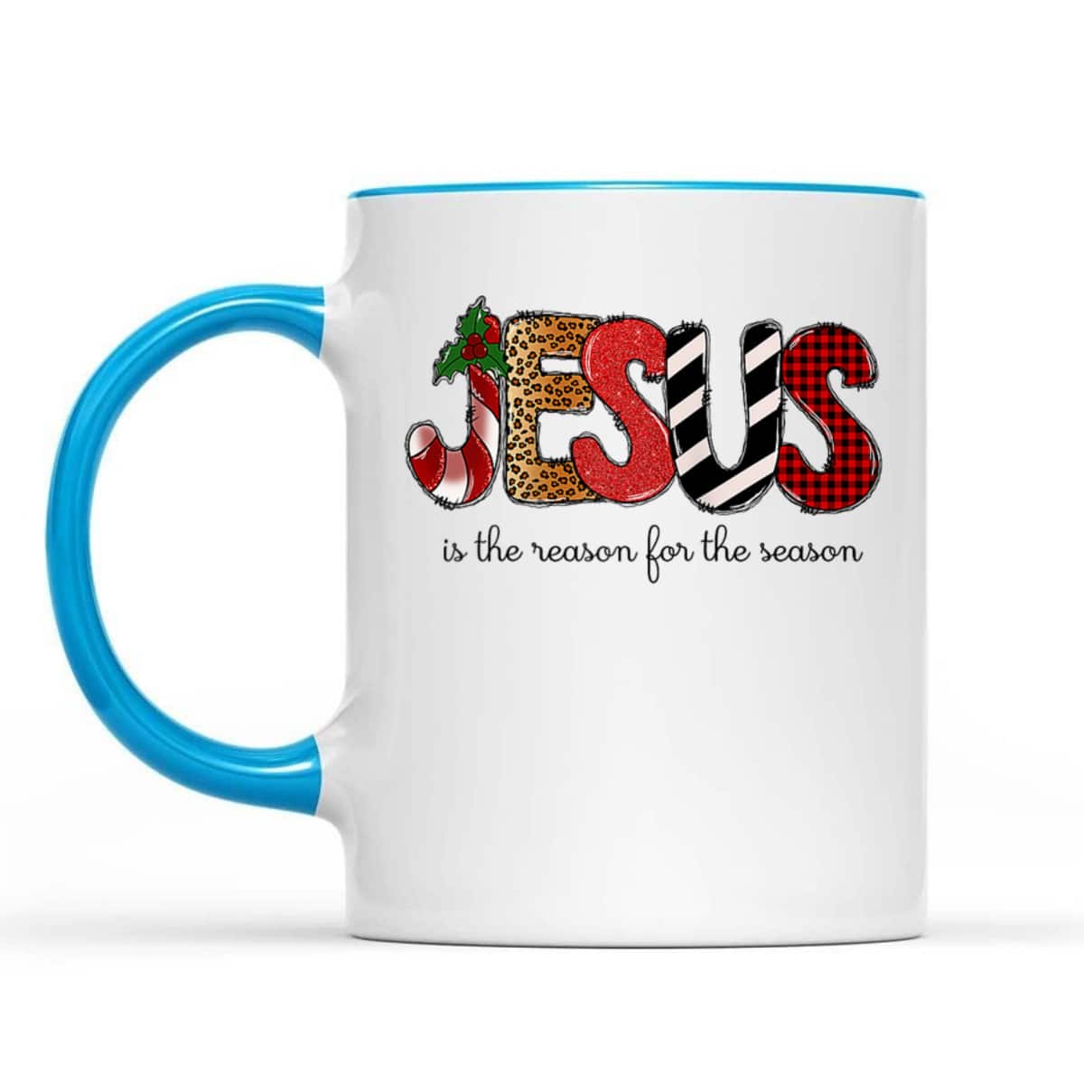 Jesus The Reason Xmas Holiday Season Christmas Religious Christian T-Shirt Jesus The Reason Xmas Holiday Season Christmas Religious Christian T-Shirt