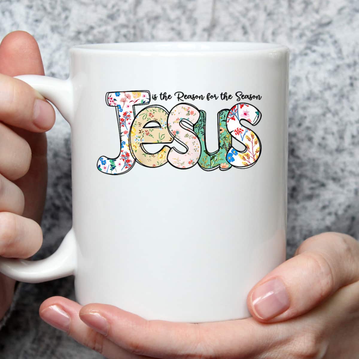 Christian Jesus The Reason Xmas Religious Holiday Season Christmas T-Shirt