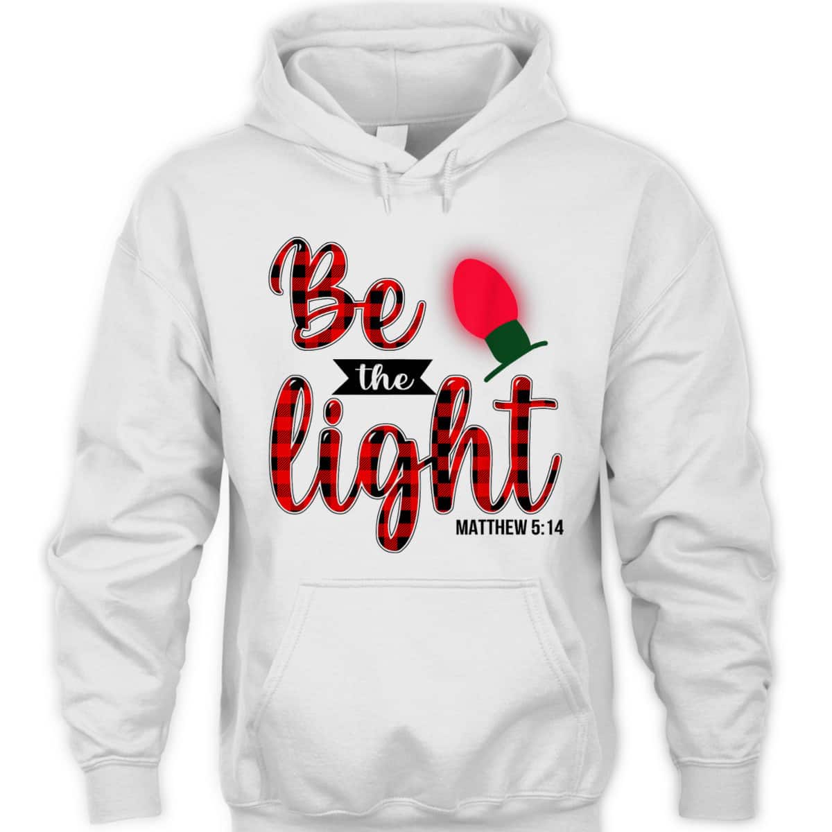 Be The Lights Christian Bible Verse Christmas Lights T-Shirt