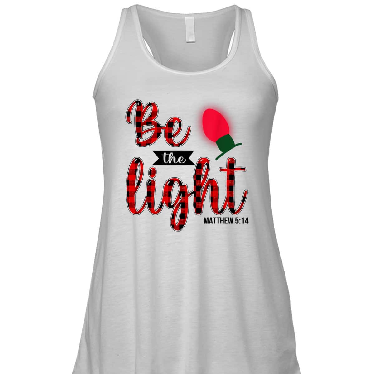 Be The Lights Christian Bible Verse Christmas Lights T-Shirt
