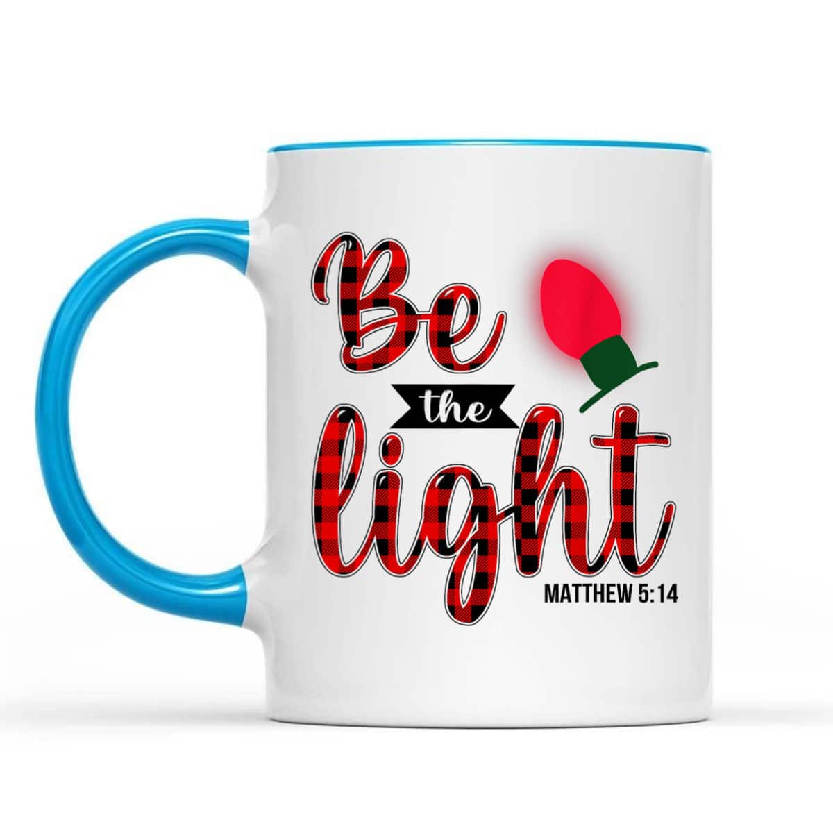 Be The Lights Christian Bible Verse Christmas Lights T-Shirt