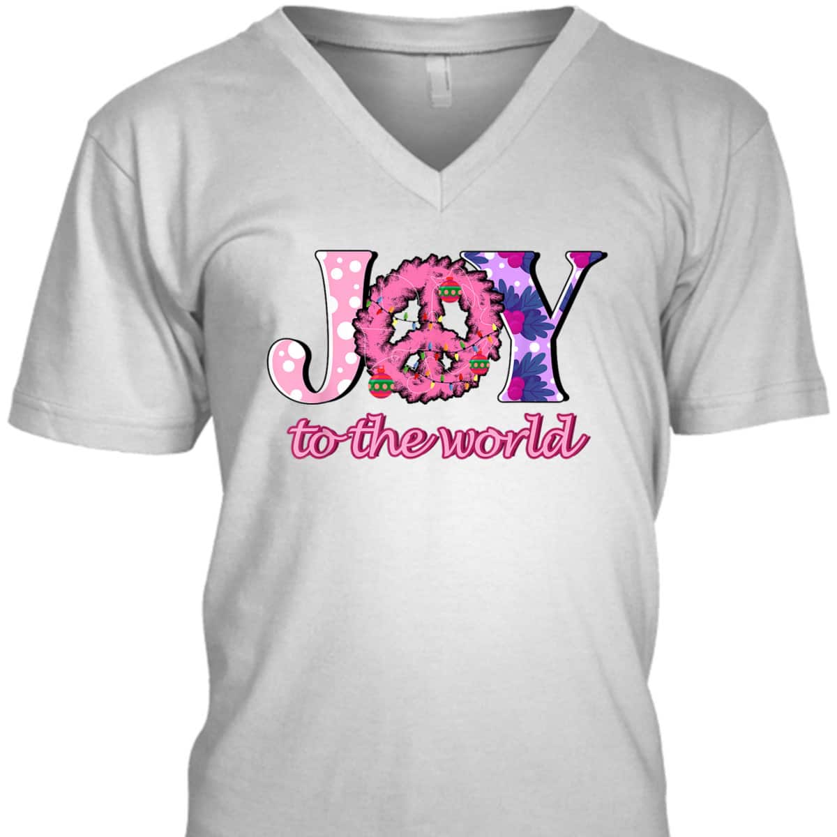 Joy To The Whole World Christian Faith Christmas Holiday T-Shirt Joy To The Whole World Christian Faith Christmas Holiday T-Shirt