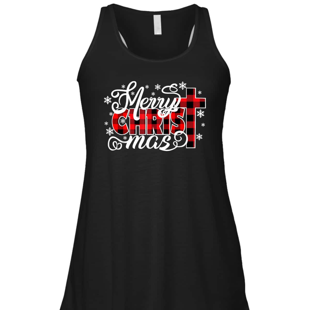 Merry Christmas Red Buffalo Plaid Christ-Mas T-Shirt Merry Christmas Red Buffalo Plaid Christ-Mas T-Shirt