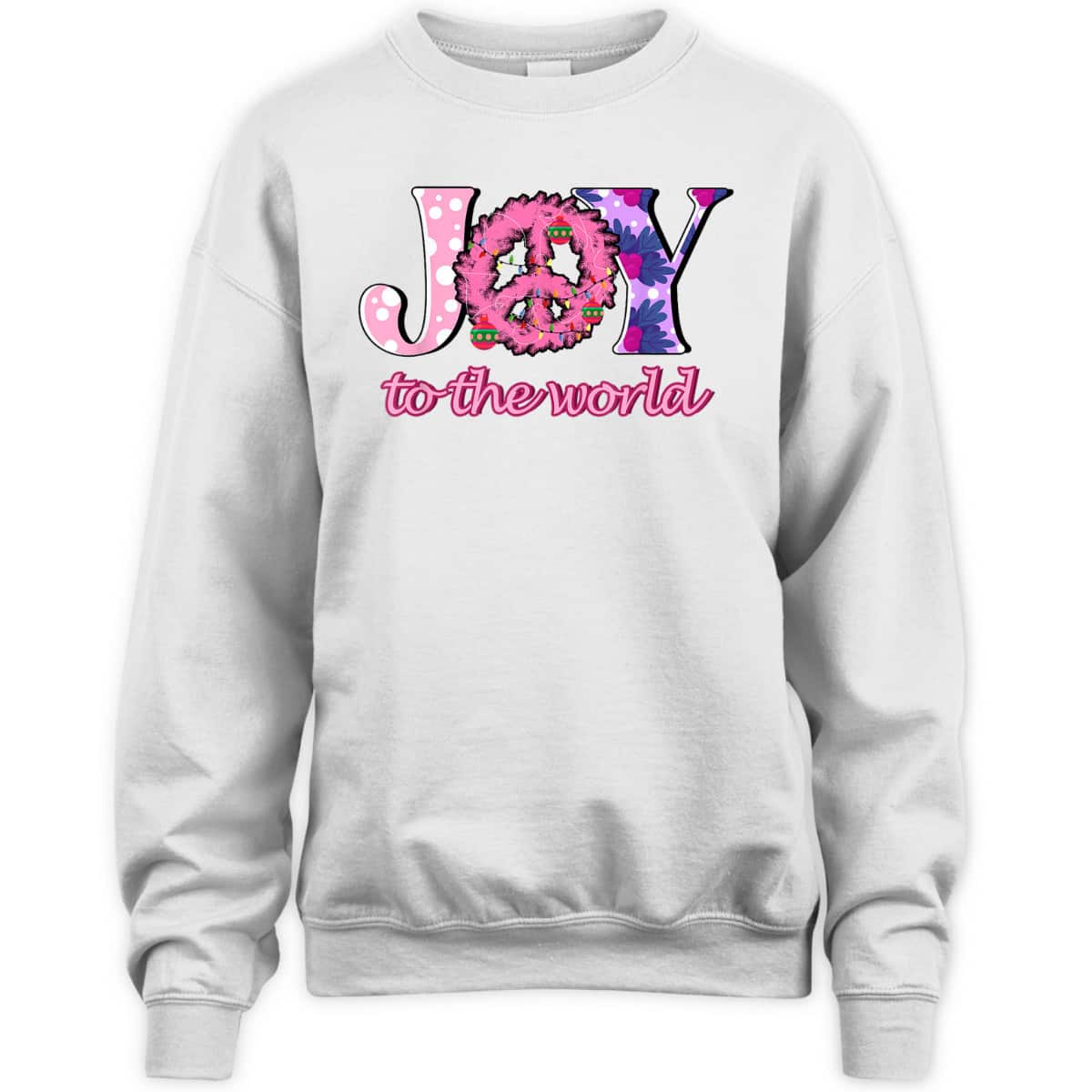 Joy To The Whole World Christian Faith Christmas Holiday T-Shirt