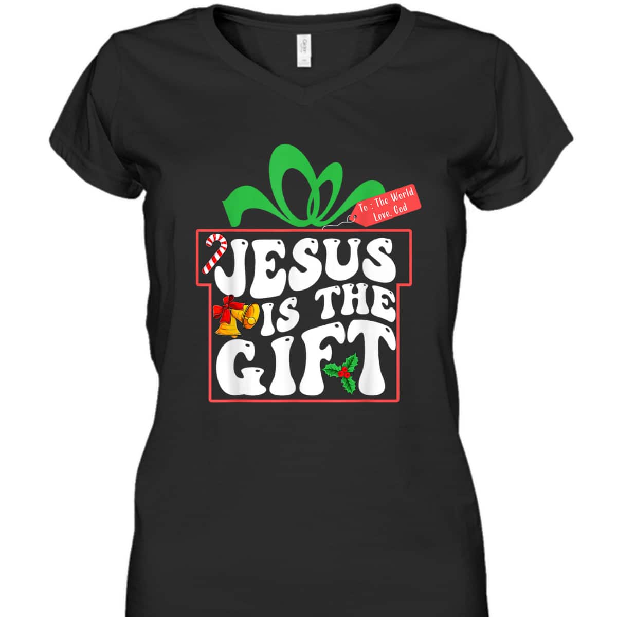 Merry Christmas For Christians Jesus Is The Joy Of Christmas T-Shirt