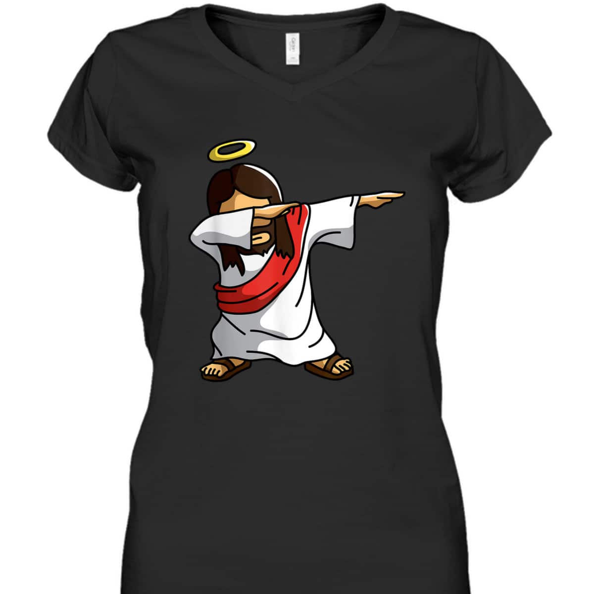 Dabbing Jesus Dancing T-Shirt Funny Christian Gift Dabbing Jesus Dancing T-Shirt Funny Christian Gift