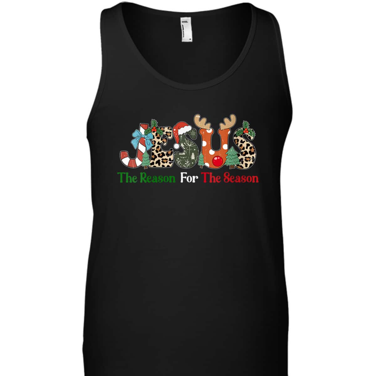 Jesus Is The Reason For The Season Jesus Christian Xmas T-Shirt Jesus Is The Reason For The Season Jesus Christian Xmas T-Shirt