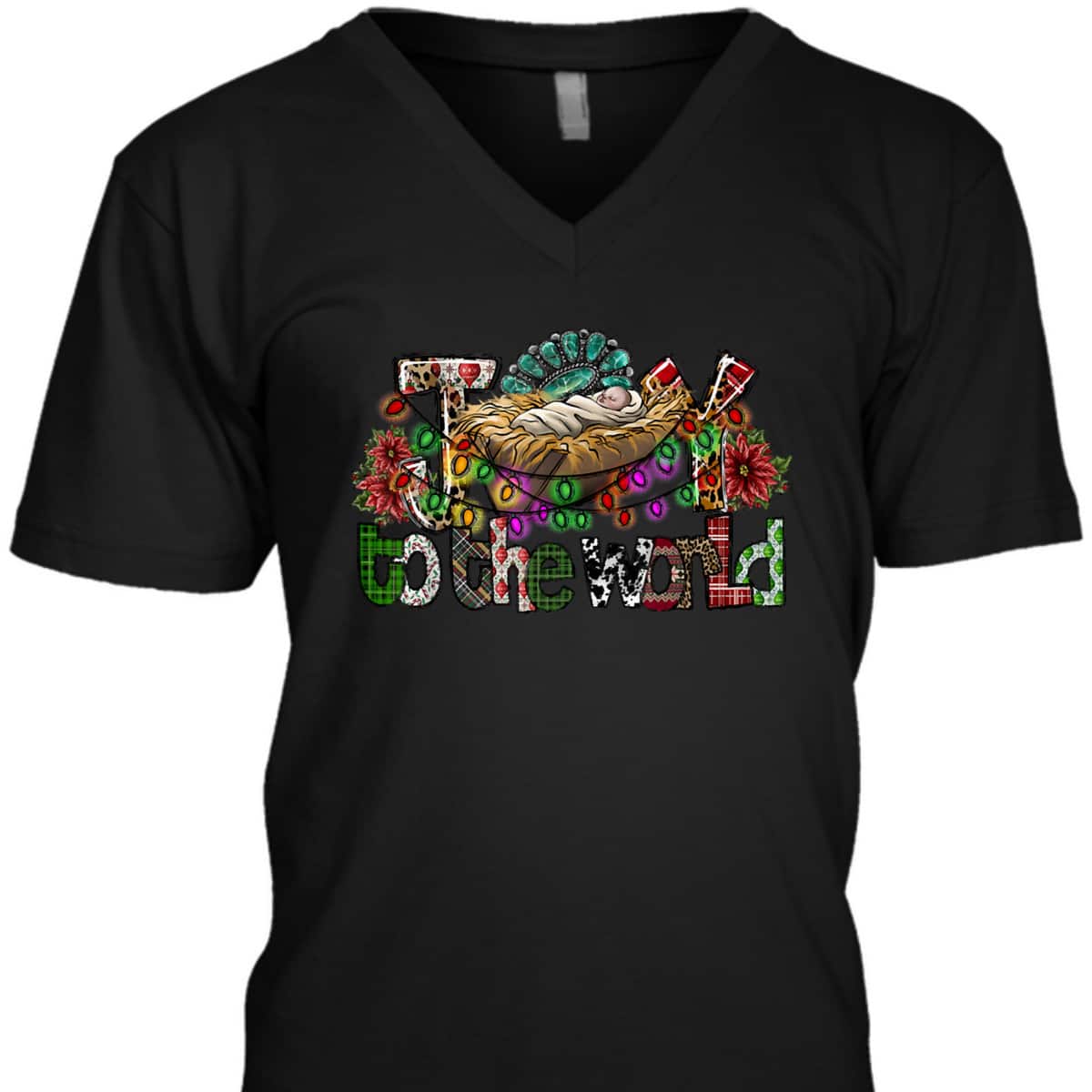Joy To The World Christian Christmas Baby Jesus Xmas Holiday T-Shirt Joy To The World Christian Christmas Baby Jesus Xmas Holiday T-Shirt