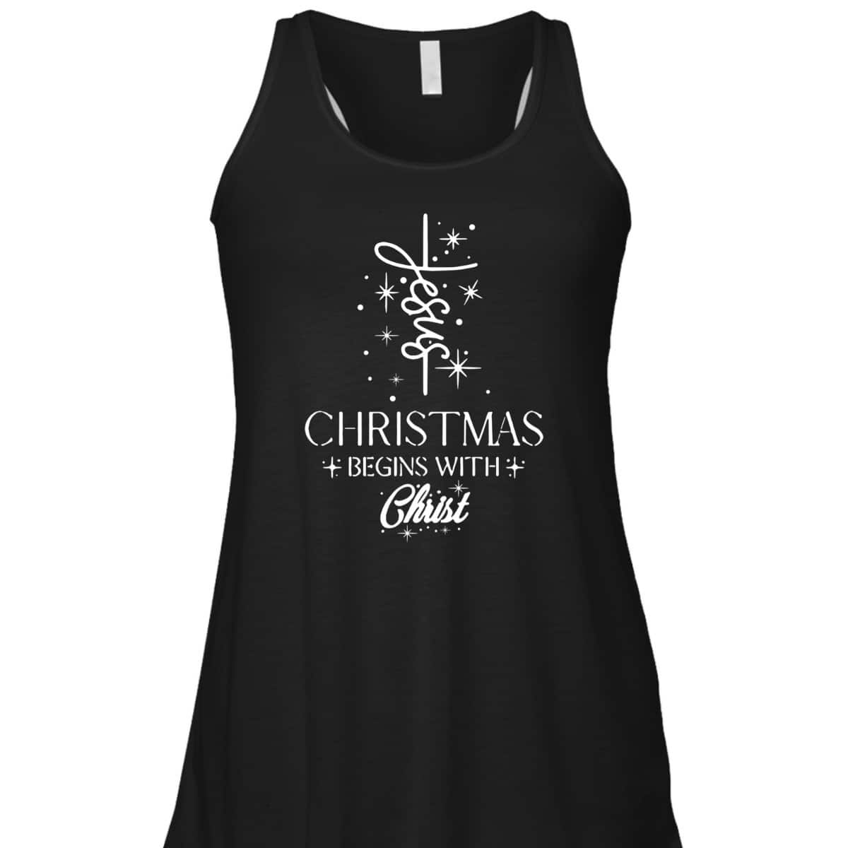 Christmas Begins With Christ Christmas Xmas Christian Spirit Religious T-Shirt Christmas Begins With Christ Christmas Xmas Christian Spirit Religious T-Shirt