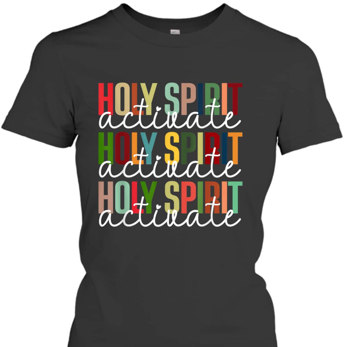 Holy Spirit Activate Christmas Xmas Christian Holiday T-Shirt Holy Spirit Activate Christmas Xmas Christian Holiday T-Shirt
