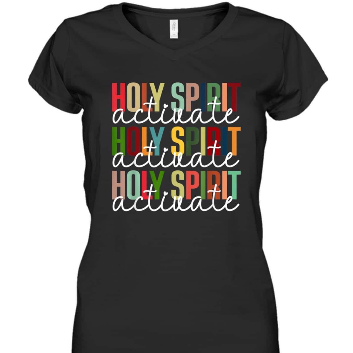 Holy Spirit Activate Christmas Xmas Christian Holiday T-Shirt