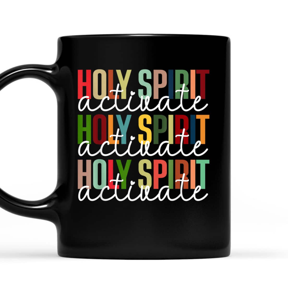 Holy Spirit Activate Christmas Xmas Christian Holiday T-Shirt