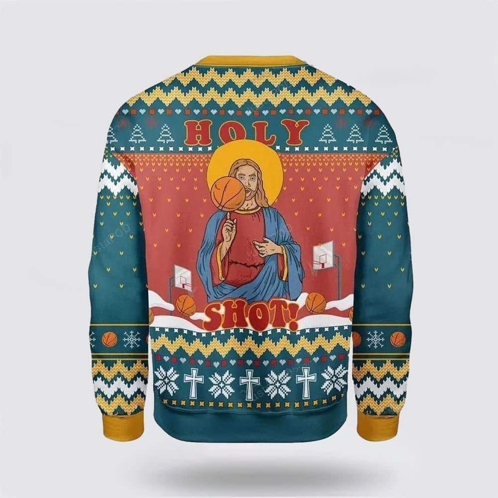 Christian Christ Jesus Holy Shot Ugly Christmas Ugly Christmas Sweater Religious Christmas Gifts Christian Christ Jesus Holy Shot Ugly Christmas Ugly Christmas Sweater Religious Christmas Gifts